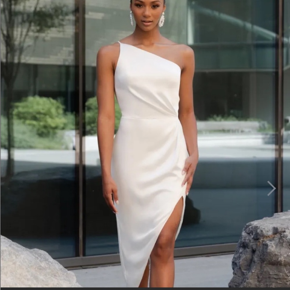 Jenny Yoo Calla Little White Dress